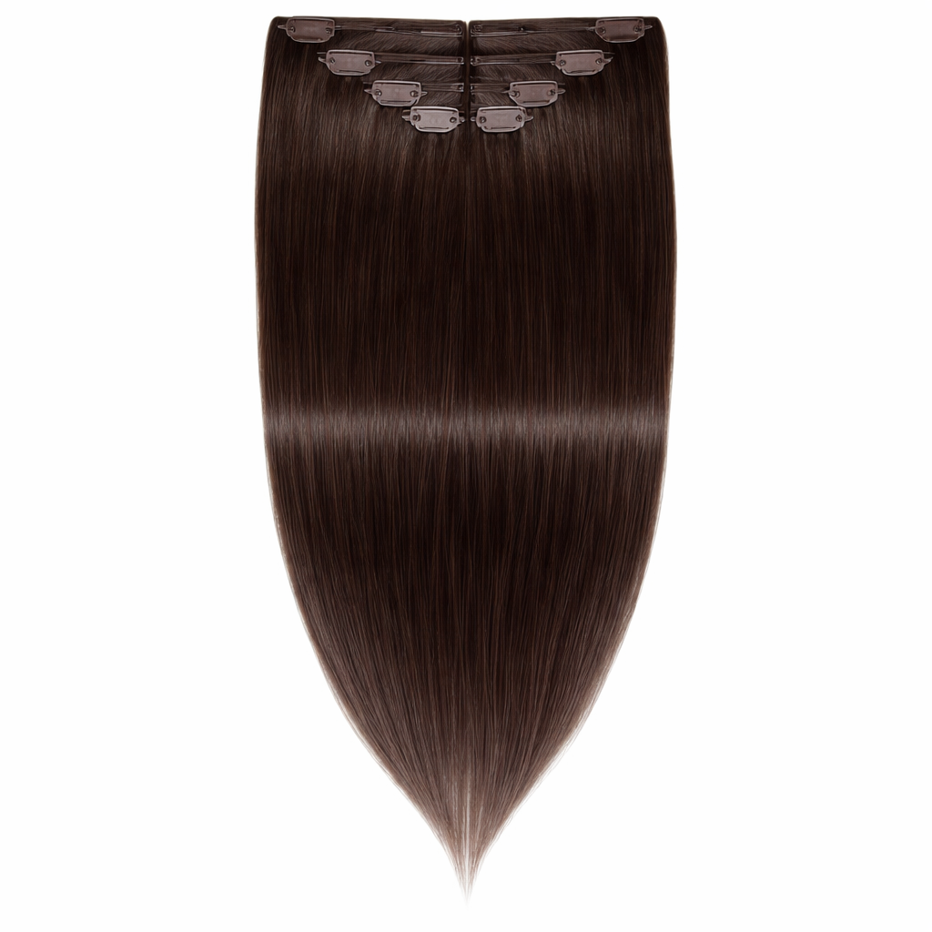 4x4 Natural Clips-On Hair Extensions (2#)