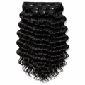 4x4 Natural Clips-On Hair Extensions (Deep)