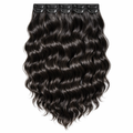 4x4 Natural Clips-On Hair Extensions (Water)